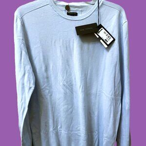 Patrizia Pepe Sky Blue Men's Cotton Sweater - NEW